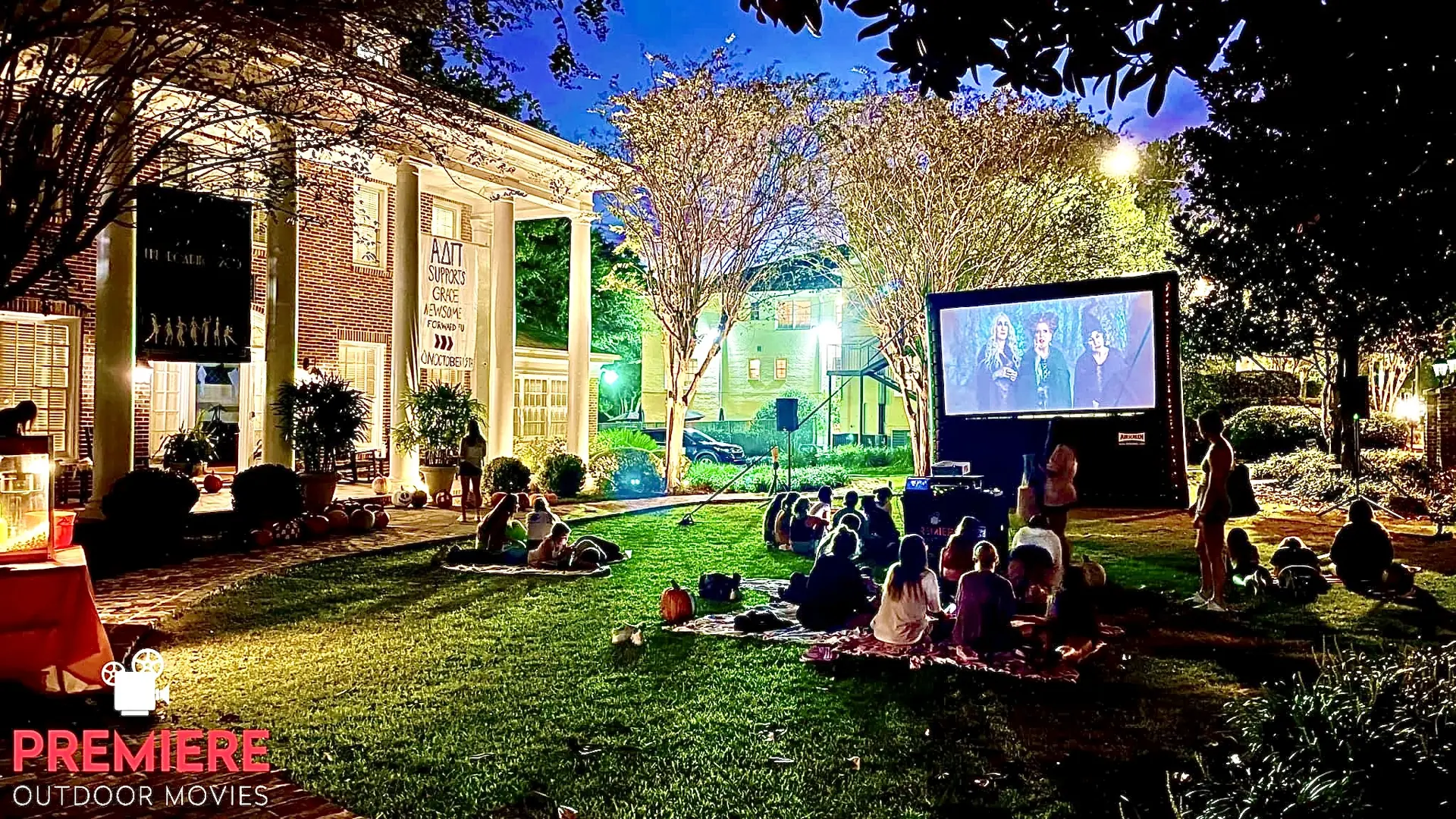 Creating a Cozy Outdoor Movie Lounge Area | Premiere Outdoor Movies