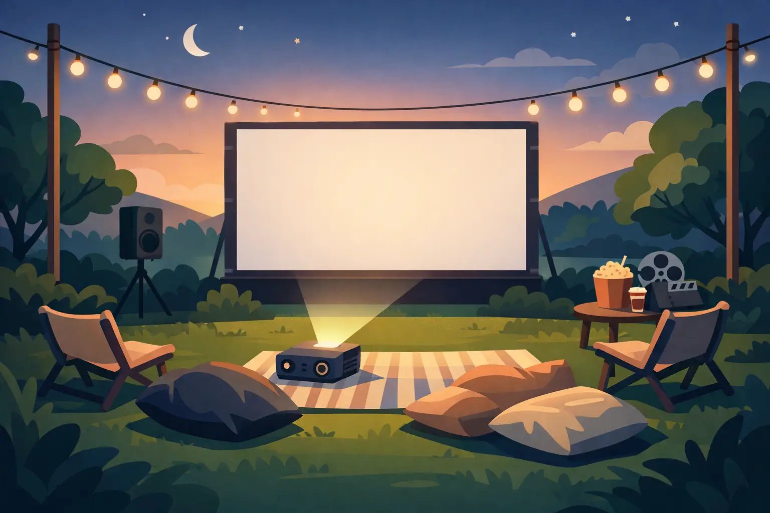 How to Book Outdoor Movie Rental the Right Way