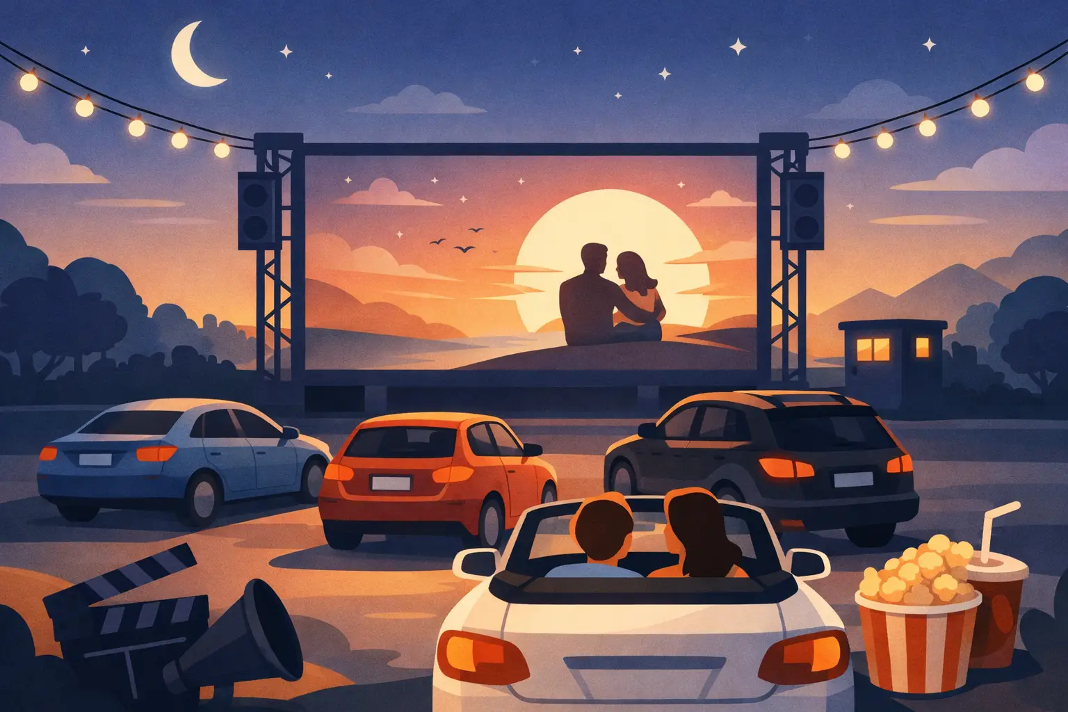 How to Plan a Drive-In Movie Event