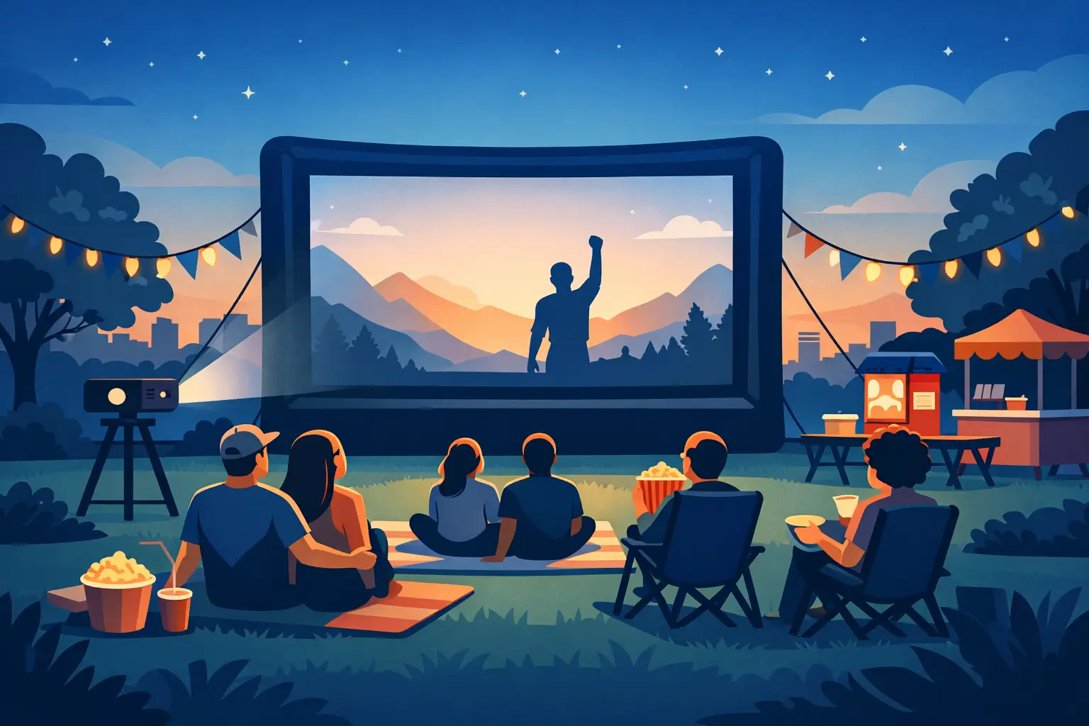 How to Run an Outdoor Movie Fundraiser