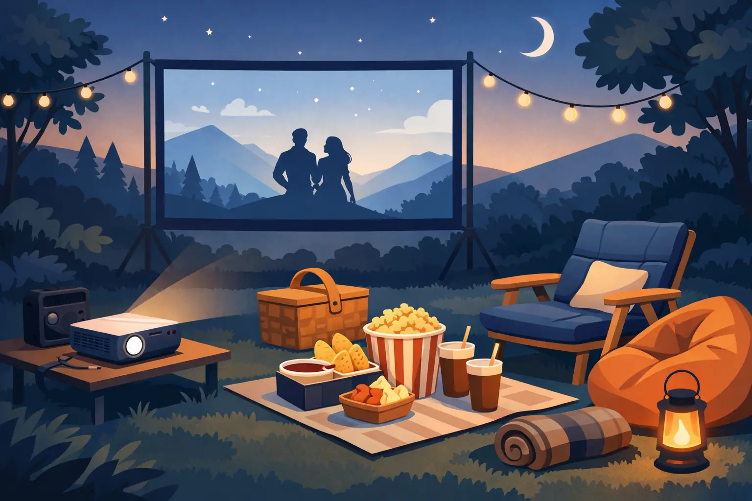 Outdoor Movie Night Checklist