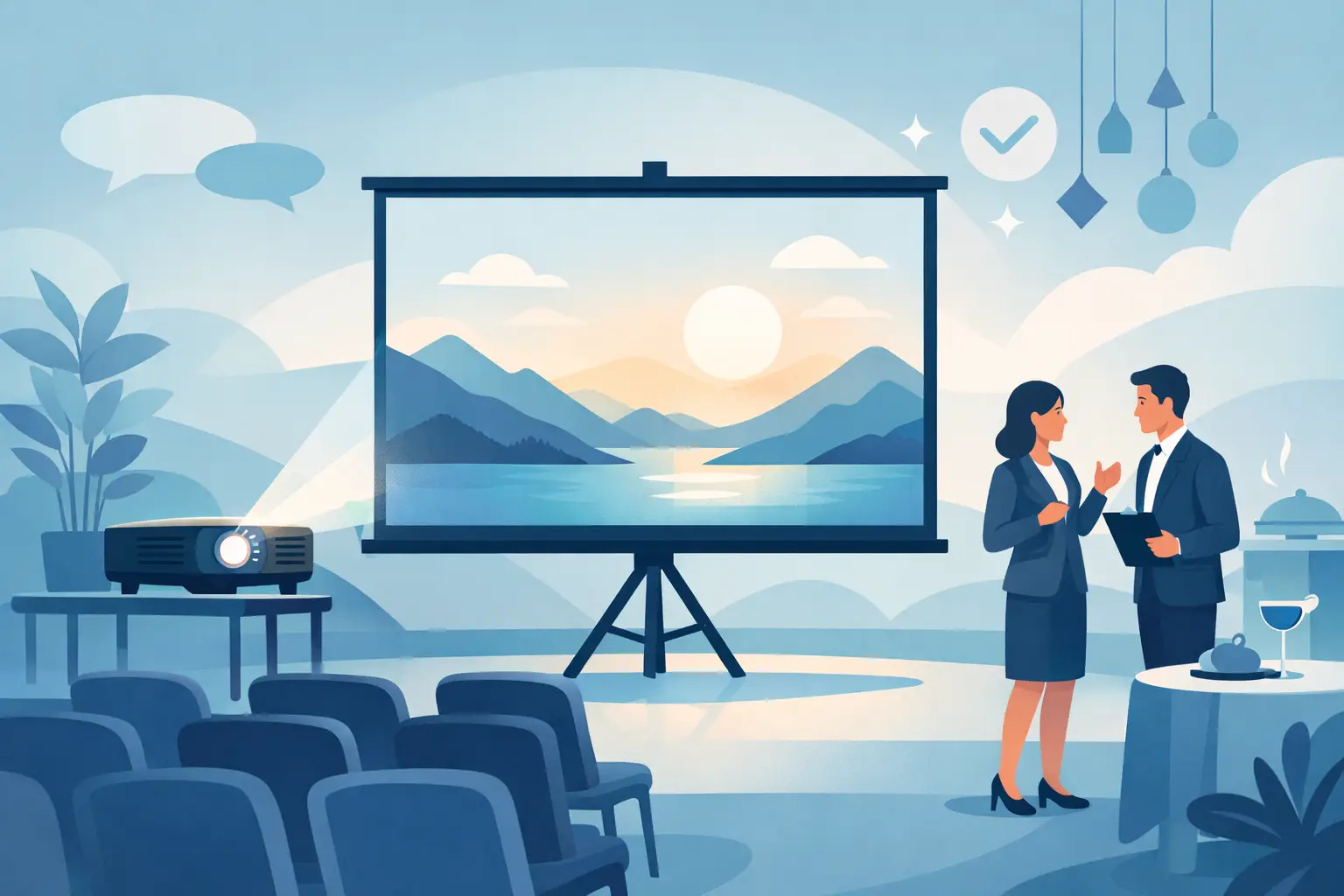 Projector Screen Rental: How to Choose the Right Setup for Your Event